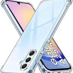 Clear Case For Samsung Galaxy A37 Case, Crystal Clear Galaxy A37 Mobile Phone Cover, Soft TPU Protective -Transparent