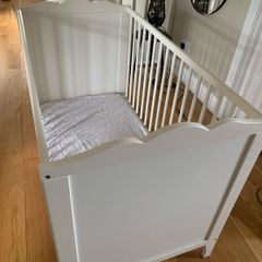 baby cot and mattress