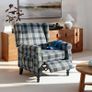 Recliner Chair Armchair Adjustable Single Chair Sofa for Relaxing Accent Chair Pushback for Living Room Bedroom Wing Back Reclining | Grey Image 3