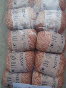 RY Classic cotton jeans, Cotton yarn, Knitting,Crochet,Craft supplies