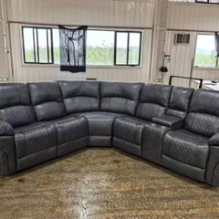 Grey Nando Corner Sofa Sets