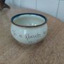 Devon Motto Ware  Pottery - Sugar Bowl / small.bowl Image 3