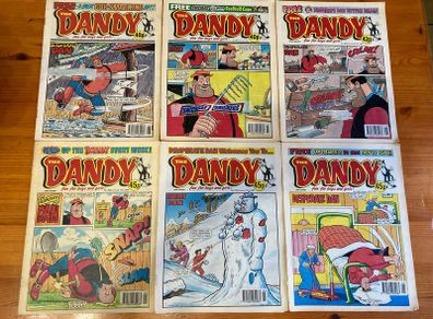Comics: 'The Dandy' 1996,1998 and 1999 (73 numbers)