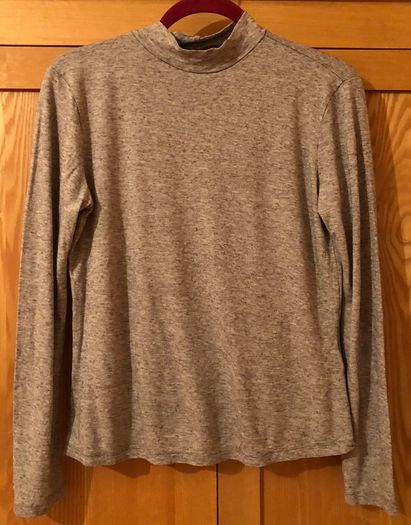 Light grey polo top from Warehouse - sz12