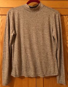 Light grey polo top from Warehouse - sz12