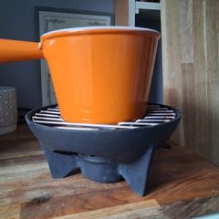 Le Creuset fondue set vintage