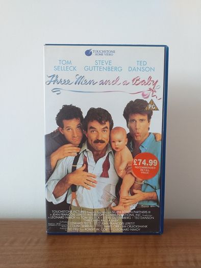 Three Men And A Baby VHS Pal Video Cassette Tape