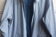 Vintage St Bernard 2 in 1 reversible denim jacket size 14