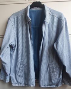Reversible denim jacket