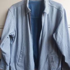 Reversible denim jacket