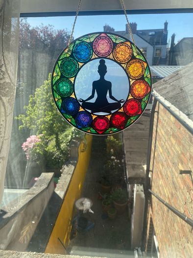 Chakra meditation Suncatcher
