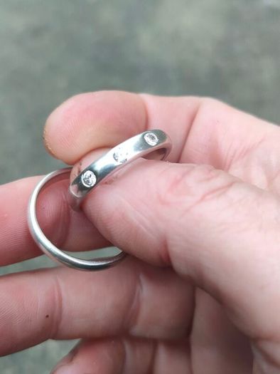 Interlocking Sheffield Sterling Silver Rings