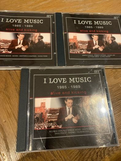 I Love Music 1985 - 1989 - Alive And Kicking (3xCD Various)