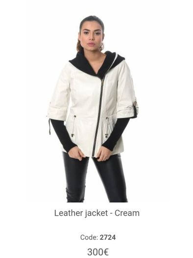 Real leather jacket