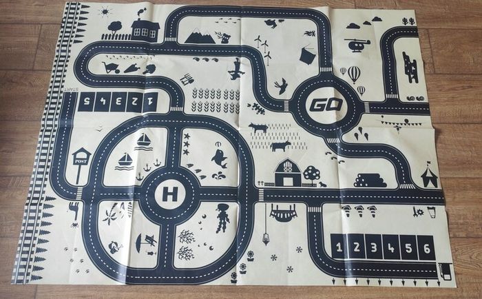 Car Parking Play Mat