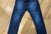 jeans size 6 boys blue elasticated waist