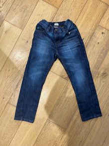 jeans size 6 boys blue elasticated waist