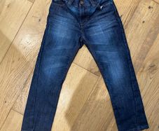 jeans size 6 boys blue elasticated waist
