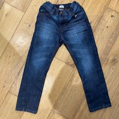 jeans size 6 boys blue elasticated waist