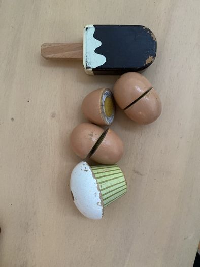 preschool Hape wooden play food items John Crane and more