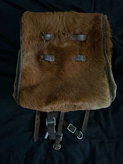 WW2 German Tornister Pack RAD Marked 1937 Dated