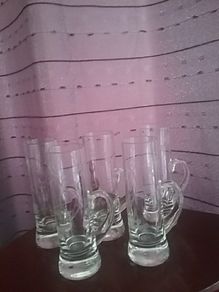 Duiske Irish Shot/Snapps Glasses with Handles