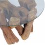 Coffee Table Solid Teak Driftwood 60 cm Image 6