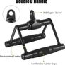 Cable Attachments for Home Gym, LAT Pulldown Equipment, Weight Machine Accessories, Straight Pull Down Bar, V Bar, Tricep Rope, Revolving Row Handle, Stirrup Handle (FREE POSTAGE) Image 2