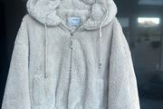 faux fur jacket from Bershka