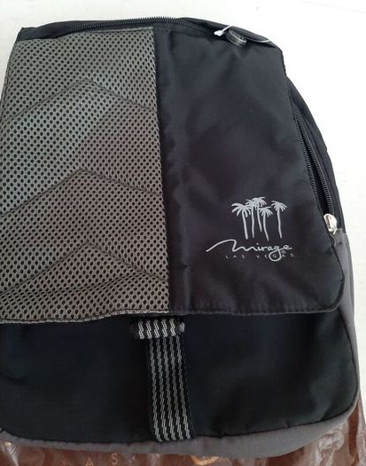 New backpack from Las Vegas with tag