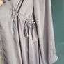 M&S Collection Silver Grey longline lightweight coat Sz 12 Oversized (Fit 12-16Uk) - Rrp 99 (New) Image 8