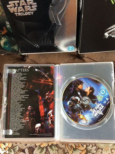 Star Wars Trilogy Four Disc DVD Set