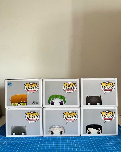 The Dark Knight Returns Set x 6 - Batman, Superman - Funko Pop