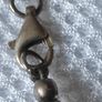 Vintage sterling silver pink quartz necklace Image 2