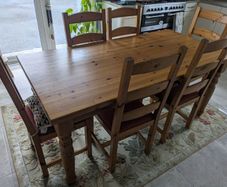 Table and chairs