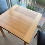 Extendable dining table and four chairs Image 3