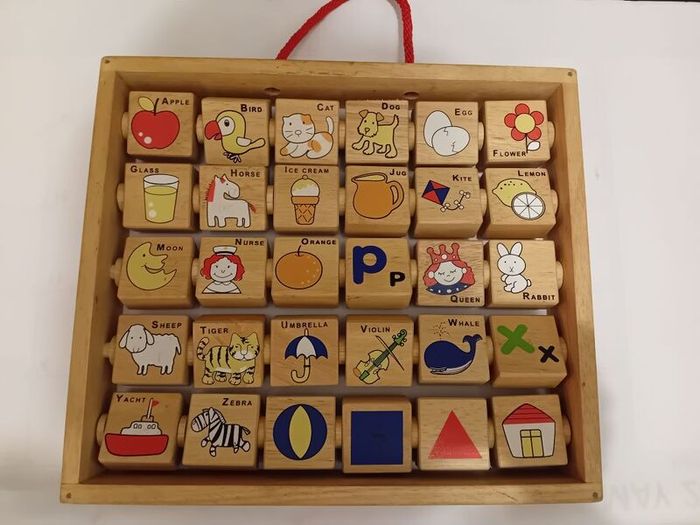 Wooden Alphabet