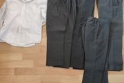 school pants + shirts