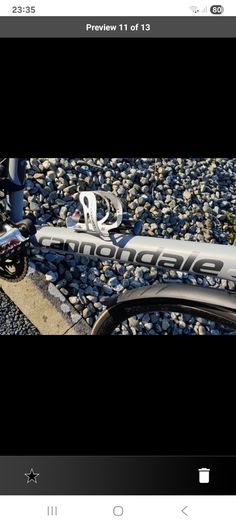 Cannondale road bike