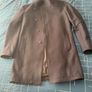 Navy all saints wool coat Image 4
