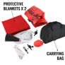 BRAND NEW 4.2 Ton Vehicle Exhaust Inflatable Air Jack Car Lifting Repair 6m Exhaust Hose 2 Blankets 11 Tools Set for Truck SUV Jeep Image 5