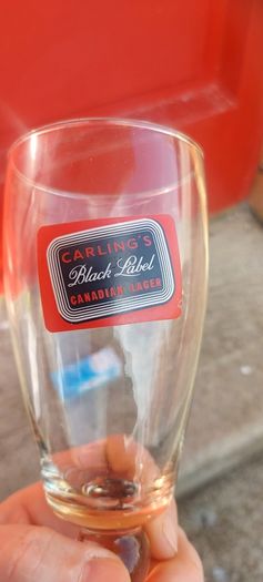 carling black label glass,rare glass,,price includes post to anywhere in Ireland thank you, or if buyer collects cheaper,sold as seen.
