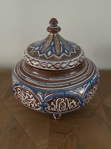 Miguel Ruiz Jimenez ceramic tagine exquisite piece