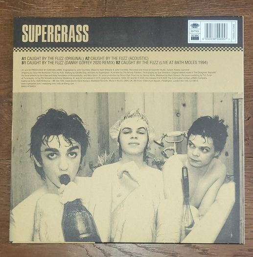 Supergrass - Caught By The Fuzz - RSD 10" vinyl record