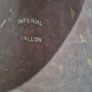 Antique 19th C. Copper 1-Gallon Haystack Jug  Official VR Lead Stamp Image 6
