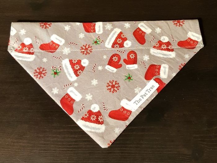 Christmas Dog Bandanas small