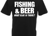Fishing & Beer  Mens Funny Fishing T-Shirt, Funny Gifts For Men