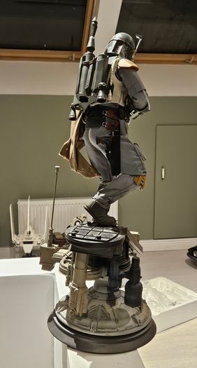 Star Wars Sideshow Boba Fett Empire Strikes Back Premium Format Statue