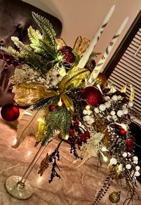 Christmas table decoration