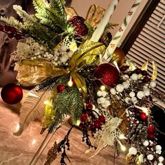 Christmas table decoration